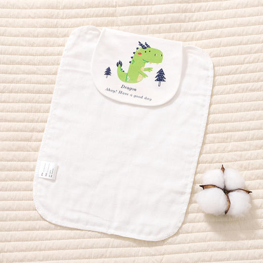 【2条特惠装！加长加大守护汗宝宝】儿童棉吸汗巾幼儿园宝宝隔汗巾婴儿垫背巾大号男童女童 商品图8