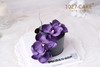 1027CAKE |  暗黑紫蝴蝶兰（图为假花，蛋糕颜色较重会染色，介意勿拍） 商品缩略图2