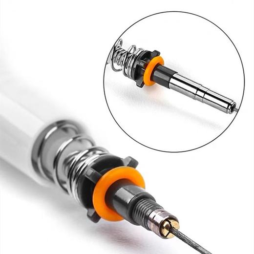 ZEBRA斑马牌自动铅笔0.3白色1支 不易断芯活动铅笔MA85低重心绘画铅笔日本进口铅笔 商品图3