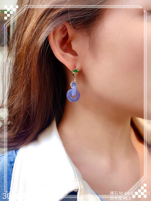 紫罗兰双环耳坠/套链两用款【3042211】具体价格微信咨询 商品图7