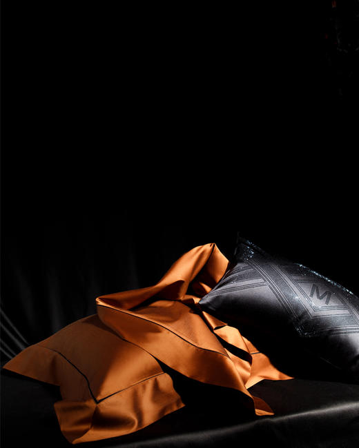 利路米新款高端奢享柔眠四件套 金橙色 商品图1