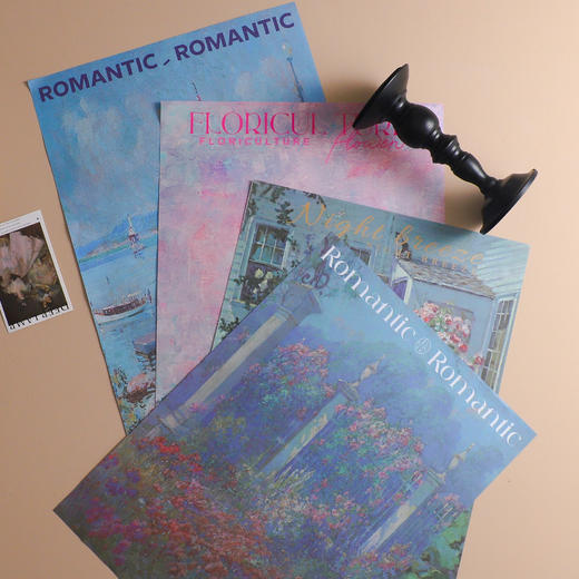 梦境园林油画系列（木棉纸） 商品图3