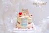1027CAKE |    洛丽塔复古蛋糕  奶油霜立体小熊（图为6寸加高） 商品缩略图0
