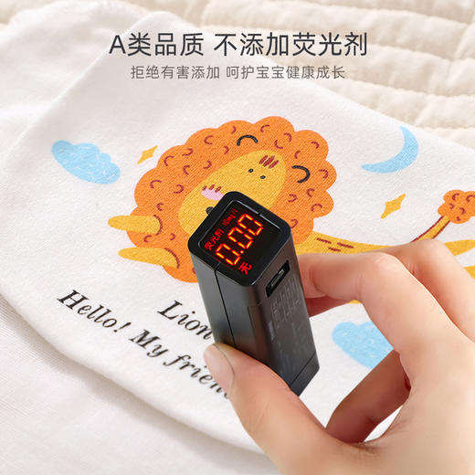 【2条特惠装！加长加大守护汗宝宝】儿童棉吸汗巾幼儿园宝宝隔汗巾婴儿垫背巾大号男童女童 商品图2