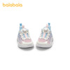 巴拉巴拉儿童轻便跑鞋2024新款鞋子夏季男童女童透气运动鞋旋钮扣 商品缩略图4