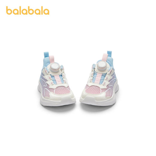 巴拉巴拉儿童轻便跑鞋2024新款鞋子夏季男童女童透气运动鞋旋钮扣 商品图4