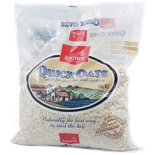 红锚快熟纯燕麦片 750g/袋 商品图0