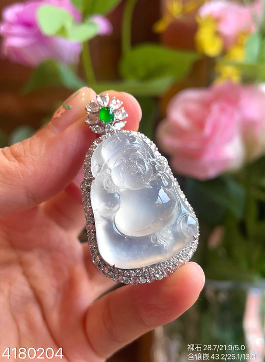 4180204，财神爷吊坠。具体价格微信咨询 商品图3