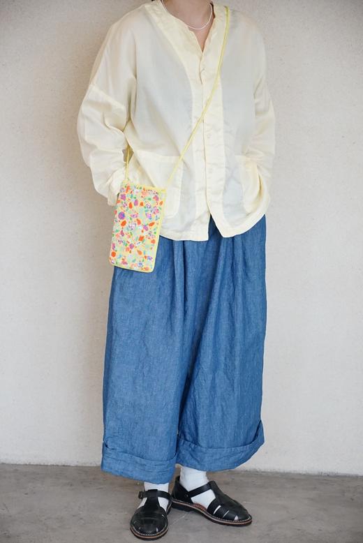 apuntob牛仔蓝阔腿裤 商品图1