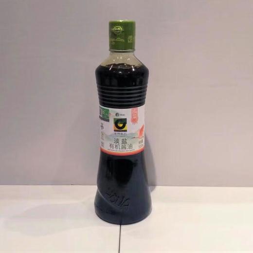 禾然淡盐有机酱油 500ml/瓶 商品图0