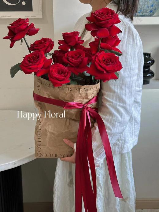 【可揉】牛皮英文袋-牛皮色（5个/包） 商品图4