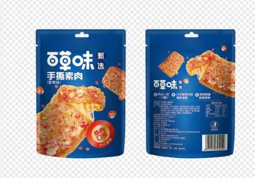 百草味手撕素肉香辣味75g 商品图0