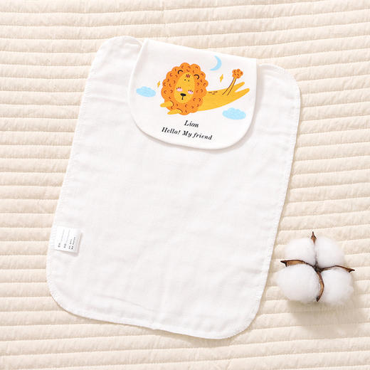 【2条特惠装！加长加大守护汗宝宝】儿童棉吸汗巾幼儿园宝宝隔汗巾婴儿垫背巾大号男童女童 商品图9