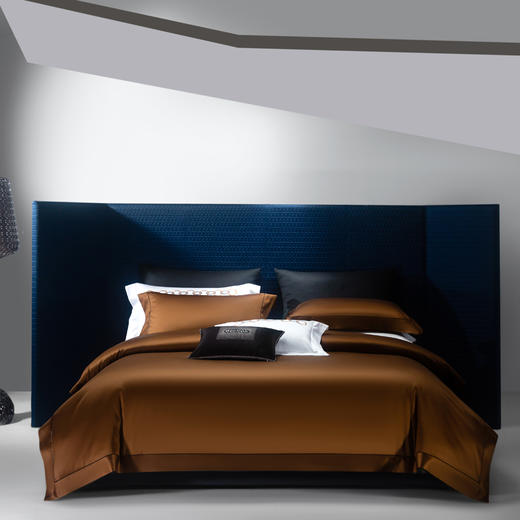 利路米新款高端奢享柔眠四件套 金橙色 商品图0