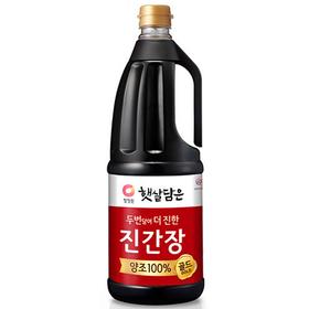 清净园自然酿造浓酱油1.7L청정원 자연숙성 진간장[企业]