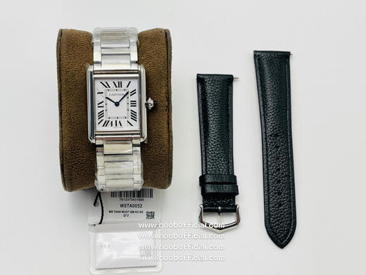 『NOOB非市场普通复刻copy』卡地亚坦克Tant Must！渠道少量原单货来啦！
一表一码保修卡！2021年卡地亚全新推出的TankMust腕表。在所有经典的卡地亚坦克腕表里面不二之选 商品图0