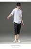 PINLI品立新款宽松圆领上衣冰感短袖T恤夏季男装纯色圆下摆体恤潮B212911431 商品缩略图11