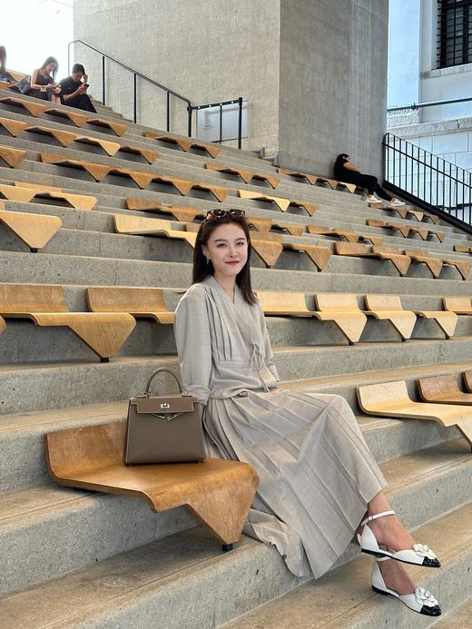 DUO智仙生黑标 素裳清雅进口亚麻中式老钱风改良汉服衬衫和马面裙 商品图2