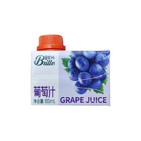 稼乐碧林 葡萄汁果汁饮品 100ml/瓶