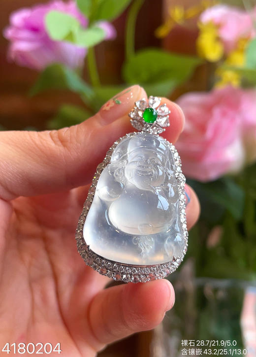 4180204，财神爷吊坠。具体价格微信咨询 商品图5