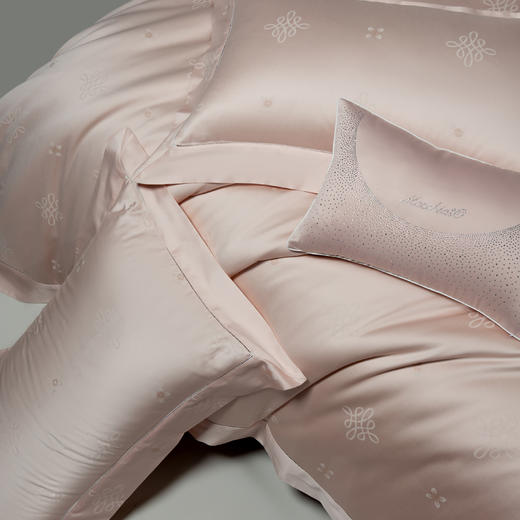 利路米新款高端轻奢四件套 优雅粉 贝拉 商品图1