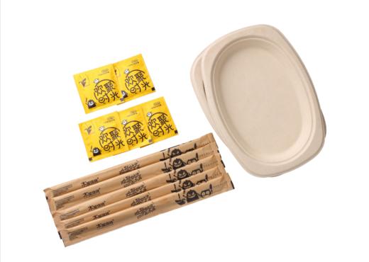 一次性餐具套装 5人份（包含一次性筷子、手套、纸碟） 商品图0