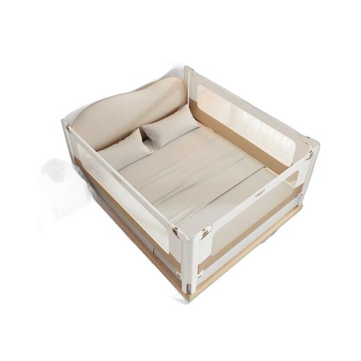 贝易床围栏宝宝防摔防护栏床上床边防掉床儿童挡板婴儿曲线床护栏 商品图4