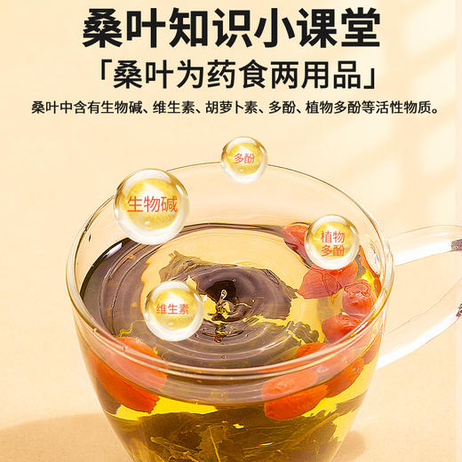 【正宗同仁堂品牌】北京同仁堂 桑叶-250克 茶汤清透 口感纯正SY 商品图5