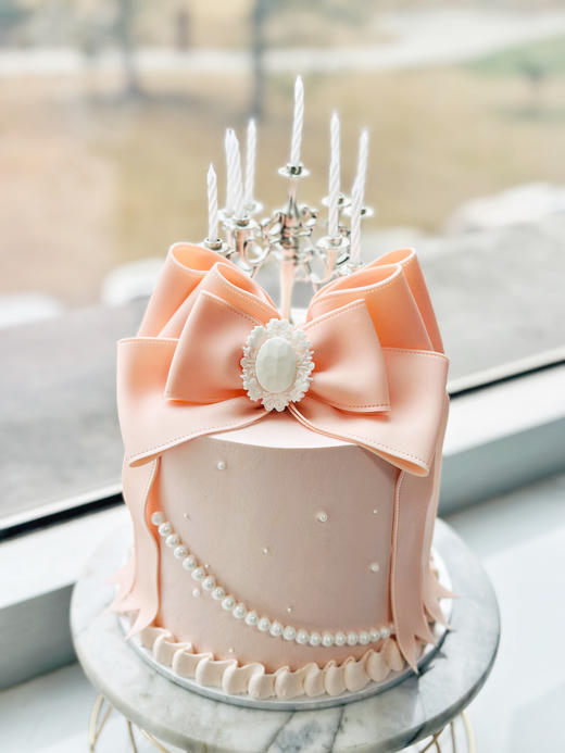 粉色轻复古烛台 商品图1