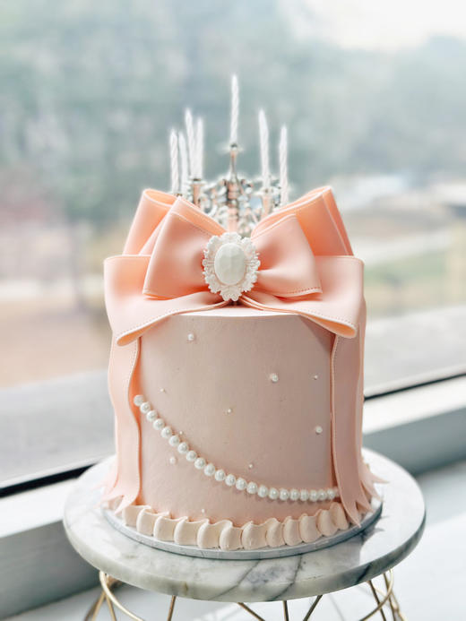 粉色轻复古烛台 商品图2