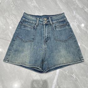 【门店同款】ENJOY夏季高腰显瘦牛仔短裤 157458263
