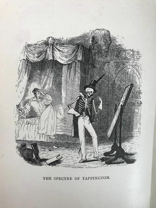 1889年 英格斯比传奇故事集 克鲁克香克、里奇等名家16幅插图 漆布精装32开 商品图5