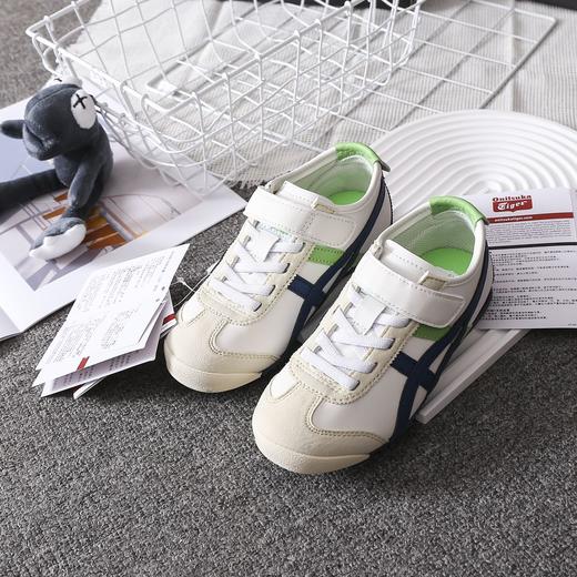 💥‼全色4折❗【Onitsuka Tiger鬼塚虎儿童休闲鞋魔术贴】2024年上新！保证好看、潮范、又百搭！  ▪脚感一级棒！走路像踩在云上一样  ▪防滑耐磨橡胶底,上脚轻盈 商品图3