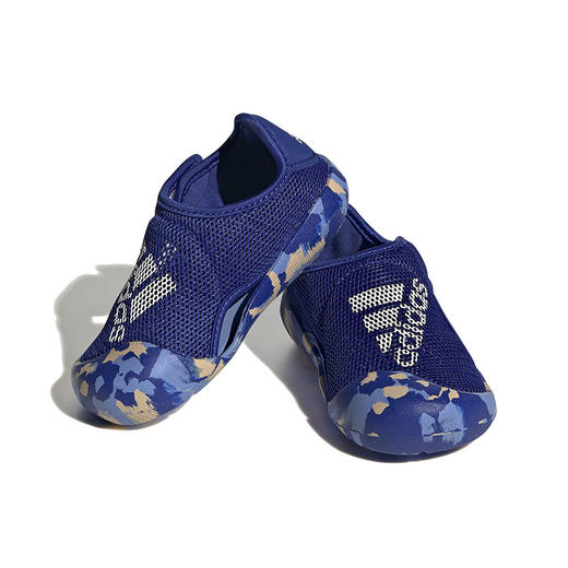 【自营】adidas/阿迪达斯  小童夏男婴童魔术贴运动鞋沙滩凉鞋 H06435 商品图1