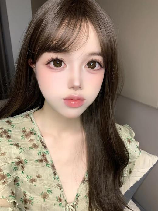 【大直径】Agenscolor-莫奈蜜咖巧-14.5mm【年抛 0-1000度 无525/575】 商品图4