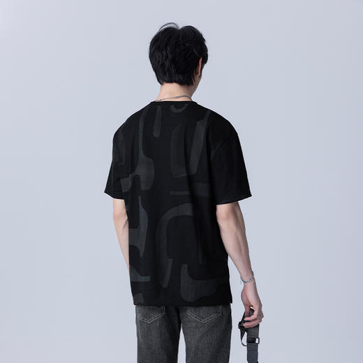 【新品上新】HX 夏季圆领短袖T恤S102423050101/02 商品图3