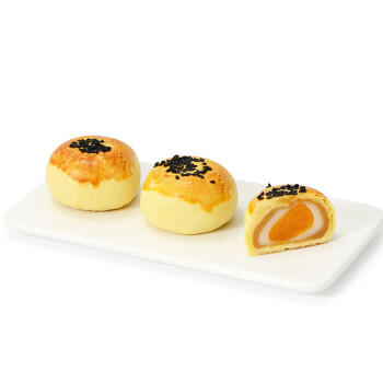 稻香村DXC 蛋黄酥芝士味330g 糕点点心早餐休闲零食 6枚礼盒装 商品图1