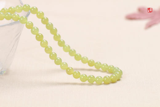 和田黄玉珠串 商品图2