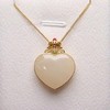 玉美人菲菲-和田玉心形吊坠 商品缩略图0