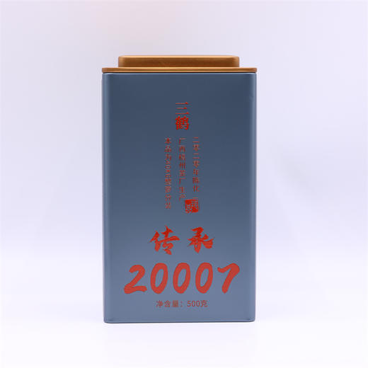 三鹤六堡  传承20007六堡茶 500g罐装 商品图0