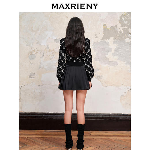 MAXRIENY优雅芭蕾风针织开衫外套秋(货号:MC88SW589) 商品图2