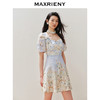 【商场同款】MAXRIENY渐变印花度假风连衣裙24夏季新款桑蚕丝裙子(货号:MC85DR309) 商品缩略图2