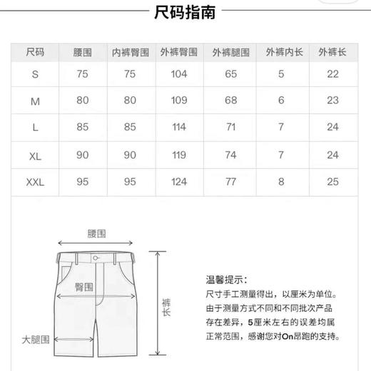 On昂跑 轻量舒适竞速跑步短裤 Race Shorts 商品图8