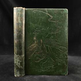 1918年 安德鲁·朗格《绿色童话书》 数十幅精美插图 漆布精装32开