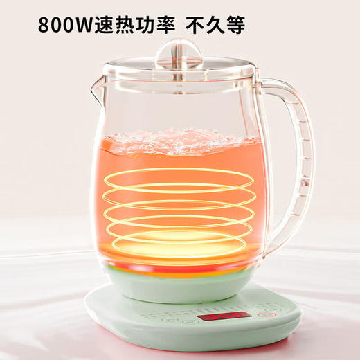 九阳（Joyoung）养生壶1.5L煮茶器电水壶热水壶烧水壶电热水壶  K15D-WY6130 商品图5
