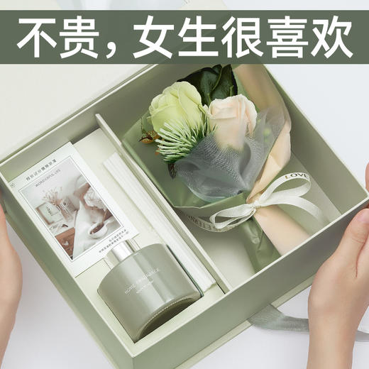 【心意之礼 简约而不失郑重】香薰套装礼盒生日礼物母亲节送妈妈送老婆送同事 商品图4
