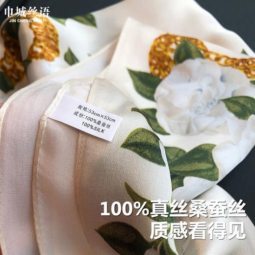 【100%桑蚕丝 细腻的告白 小方巾礼盒】桑蚕丝巾轻奢级礼盒 多色多款可选 商品图3