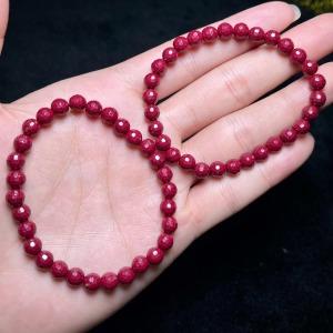 朱砂单圈-切面圆珠 商品图0