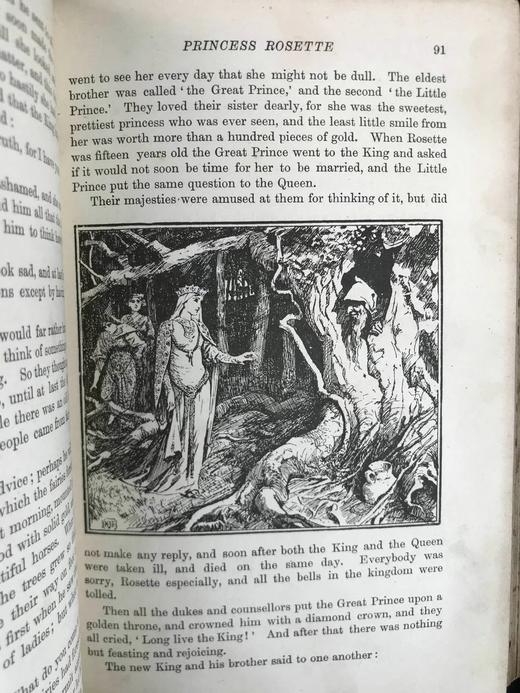 1893年 安德鲁·朗格《红色童话书》 数十幅精美插图 漆布精装32开 商品图9