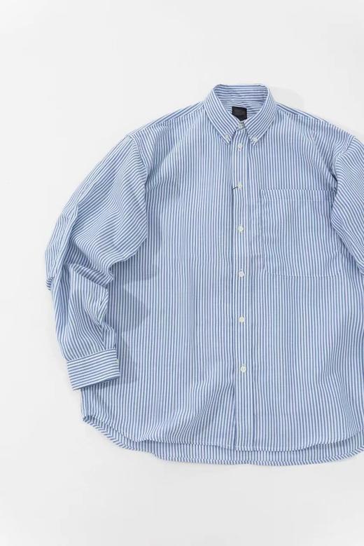 DA1WA 39立体剪裁廓形条纹衬衫 CITY BOY宽松长袖衬衫外套  CS204 商品图5